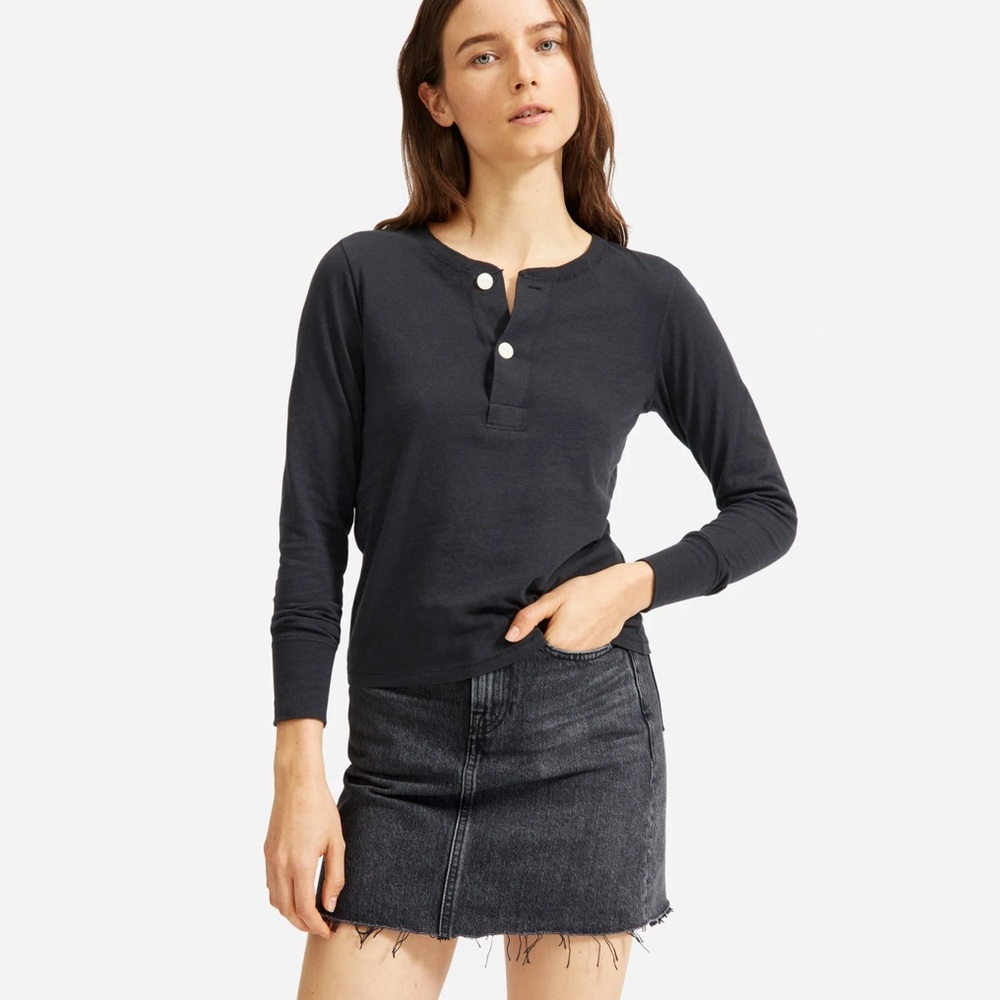 Everlane recotton Henley